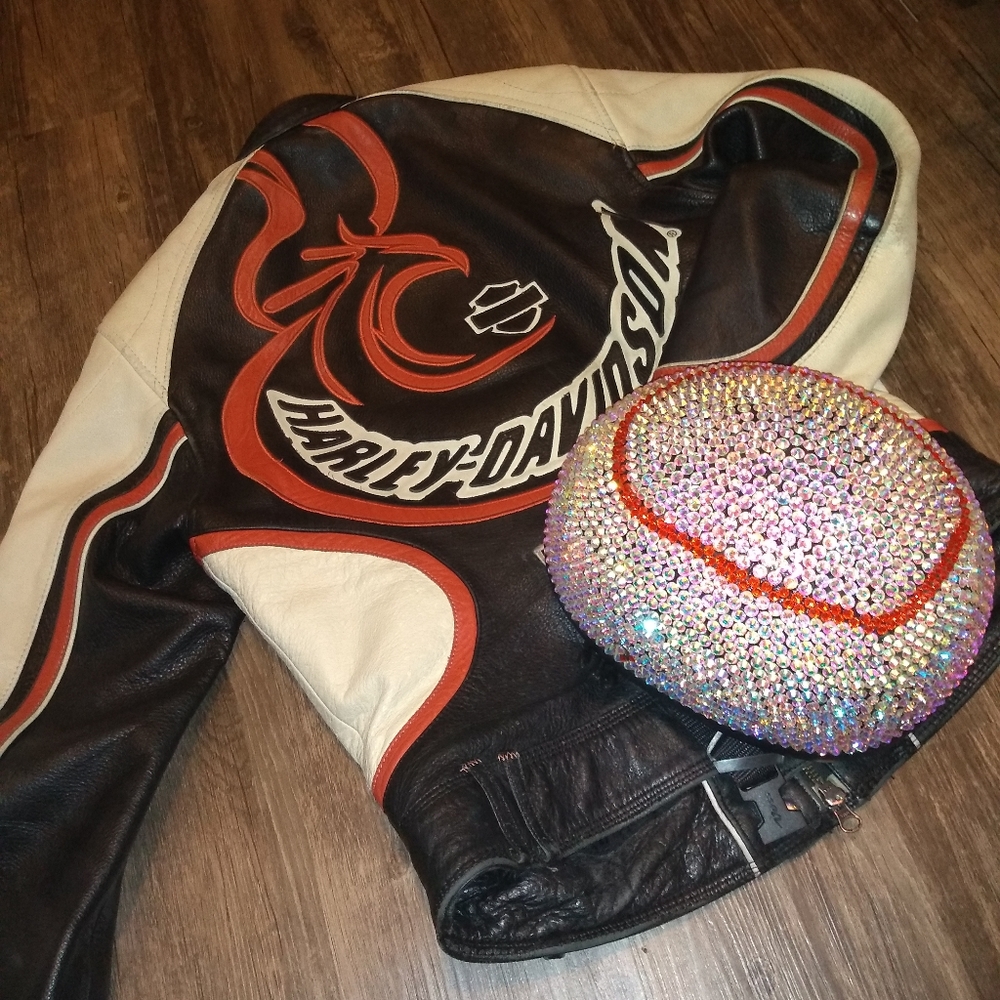Harley Davidson leather coat